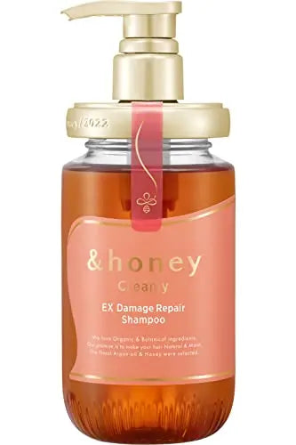& Honey Creamy EX Damage Repair Shampoo, Treatment & Hair Oil Set - JOLIE'S