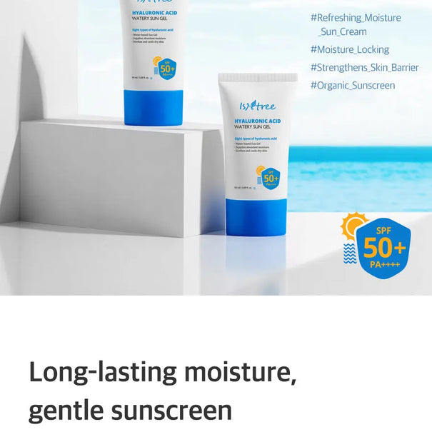 ISNTREE Hyaluronic Acid Watery Sun Gel 50 ml - JOLIE'S