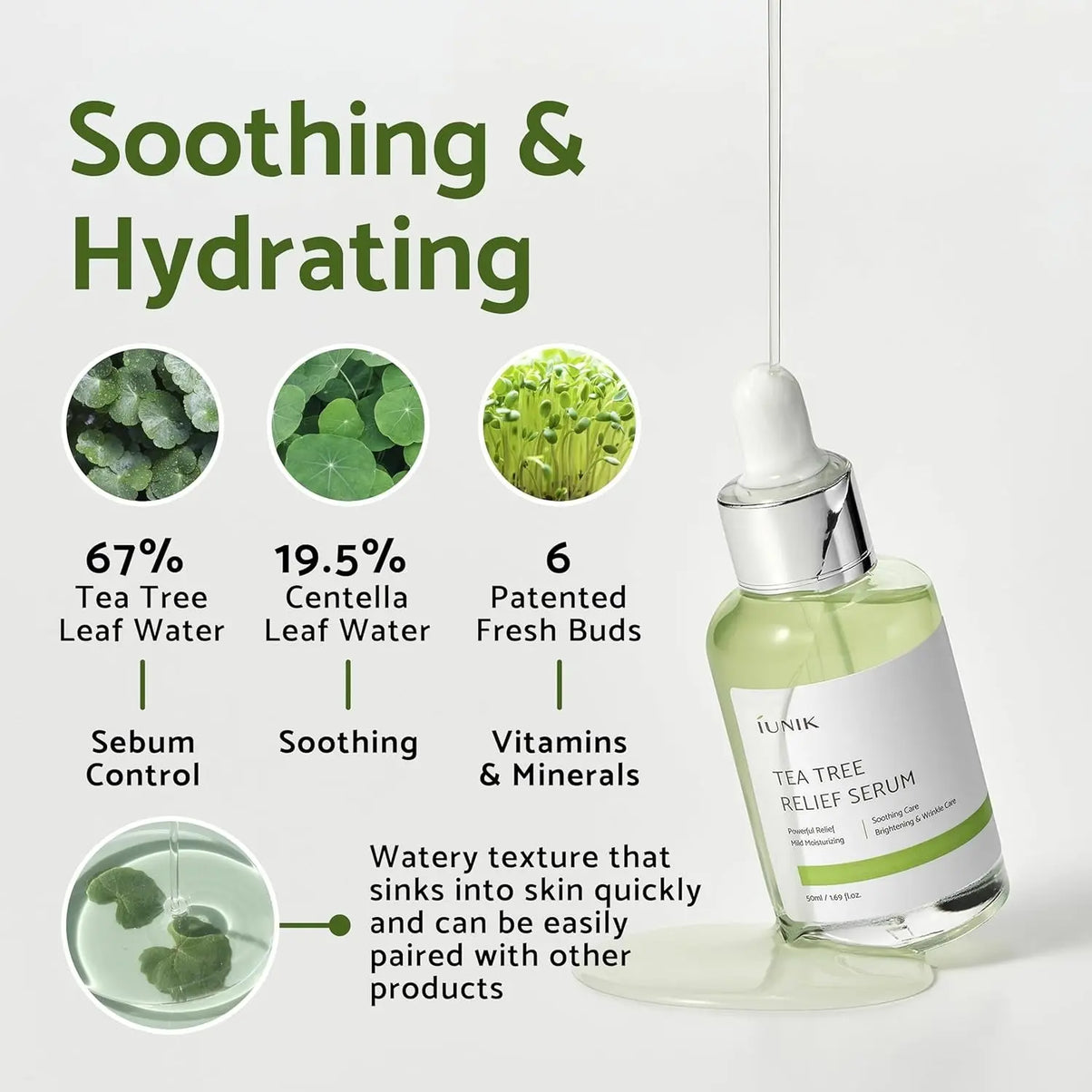 IUNIK Tea Tree Relief Toner 50 ML IUNIK JOLIE'S