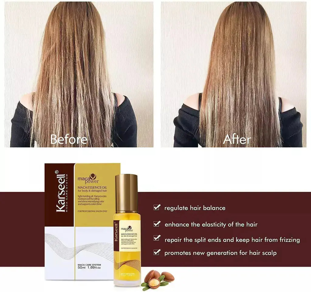 Karseell Maca Power Maca Essence Moroccan Argan Oil 50 ml - JOLIE'S