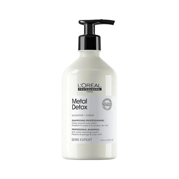 DOKAN L’Oreal  Professionnel Metal Detox Sulfate Free Shampoo with Glicoamine & Ionene for Hair Breakage 500 ml L'OREAL PROFESSIONNEL