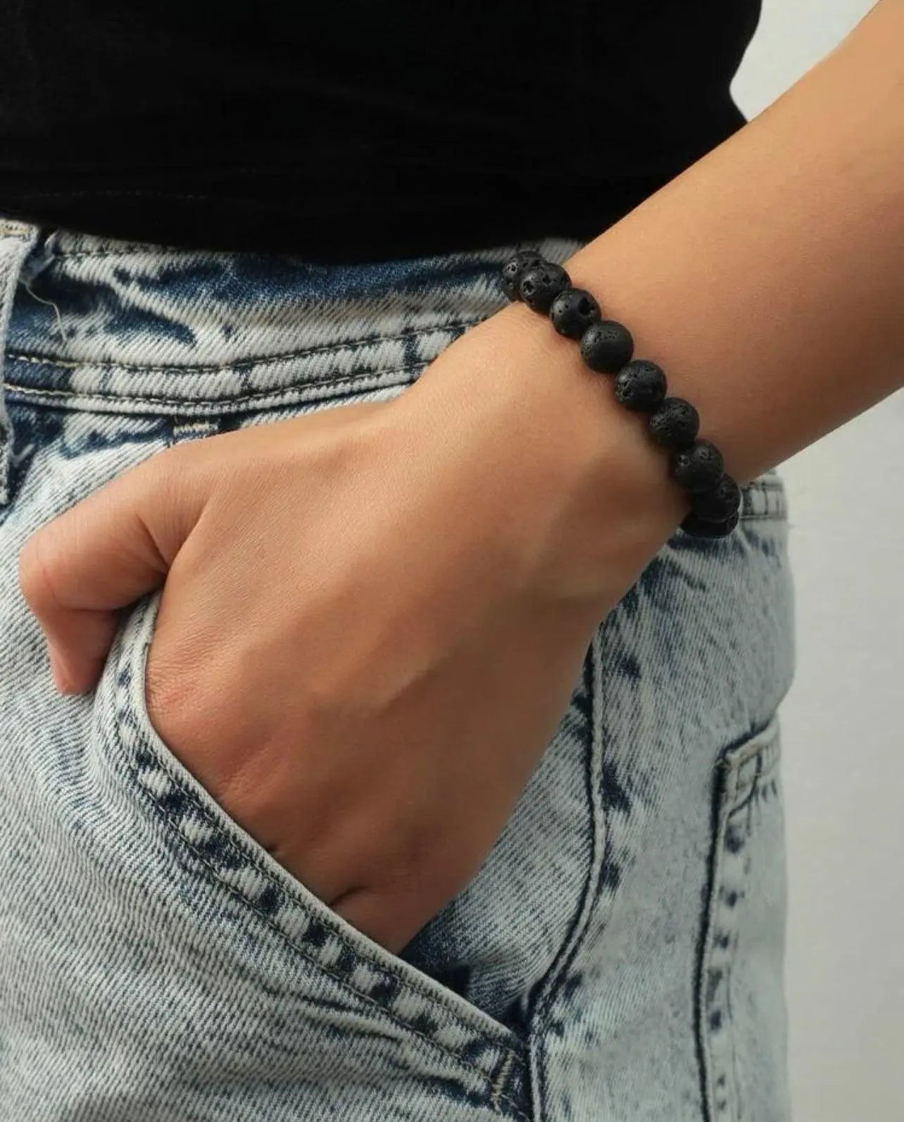 Lava Stone Handmade Bracelet - JOLIE'S UAE
