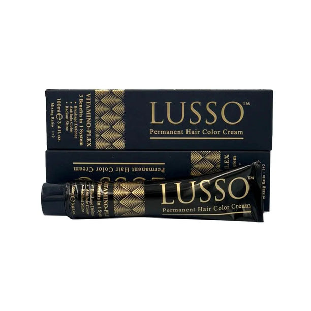 Lusso Permanent Hair Color Cream 100 ML #7 Blond - JOLIE'S UAE