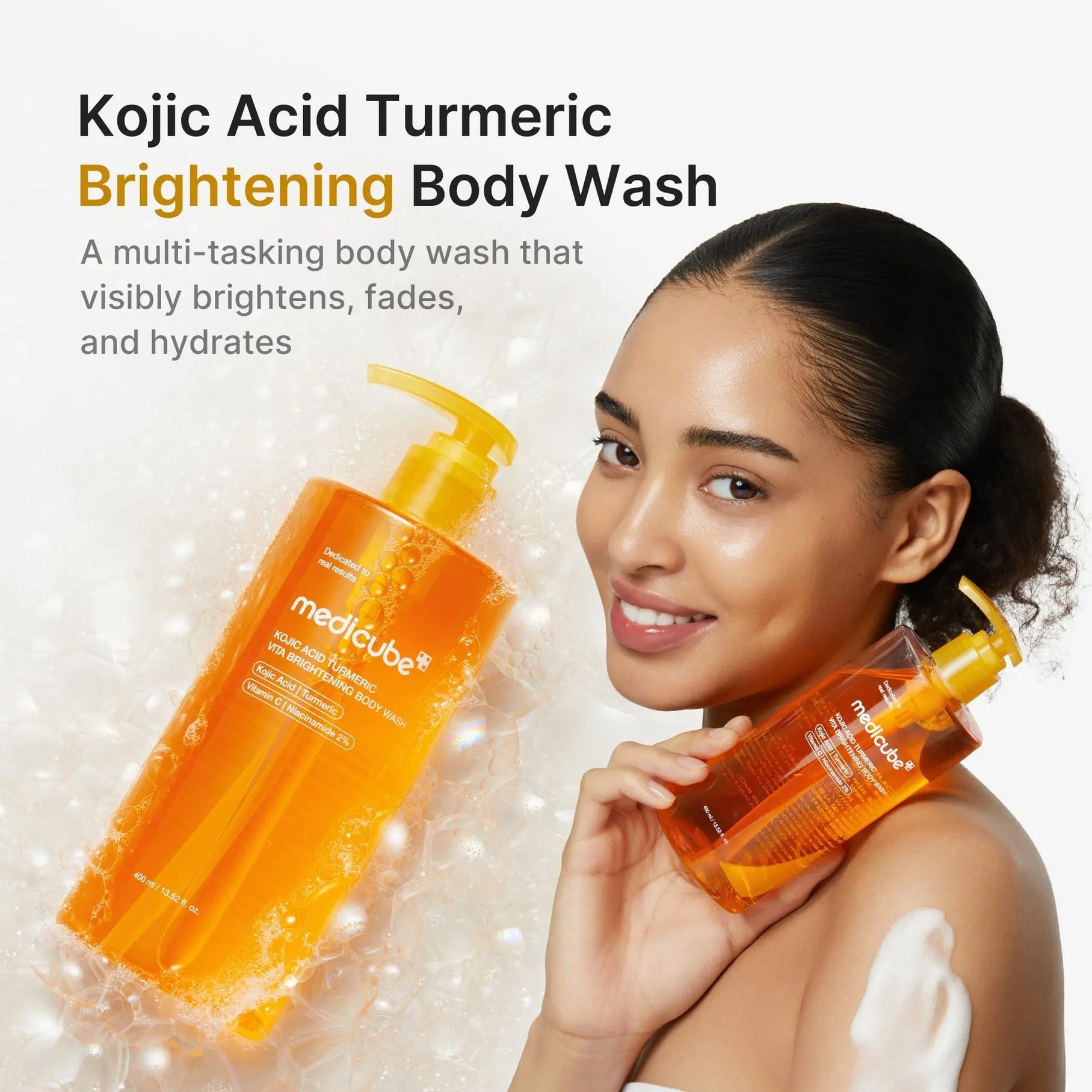 MEDICUBE Kojic Acid Turmeric Triolgy Glow Set - DOKAN