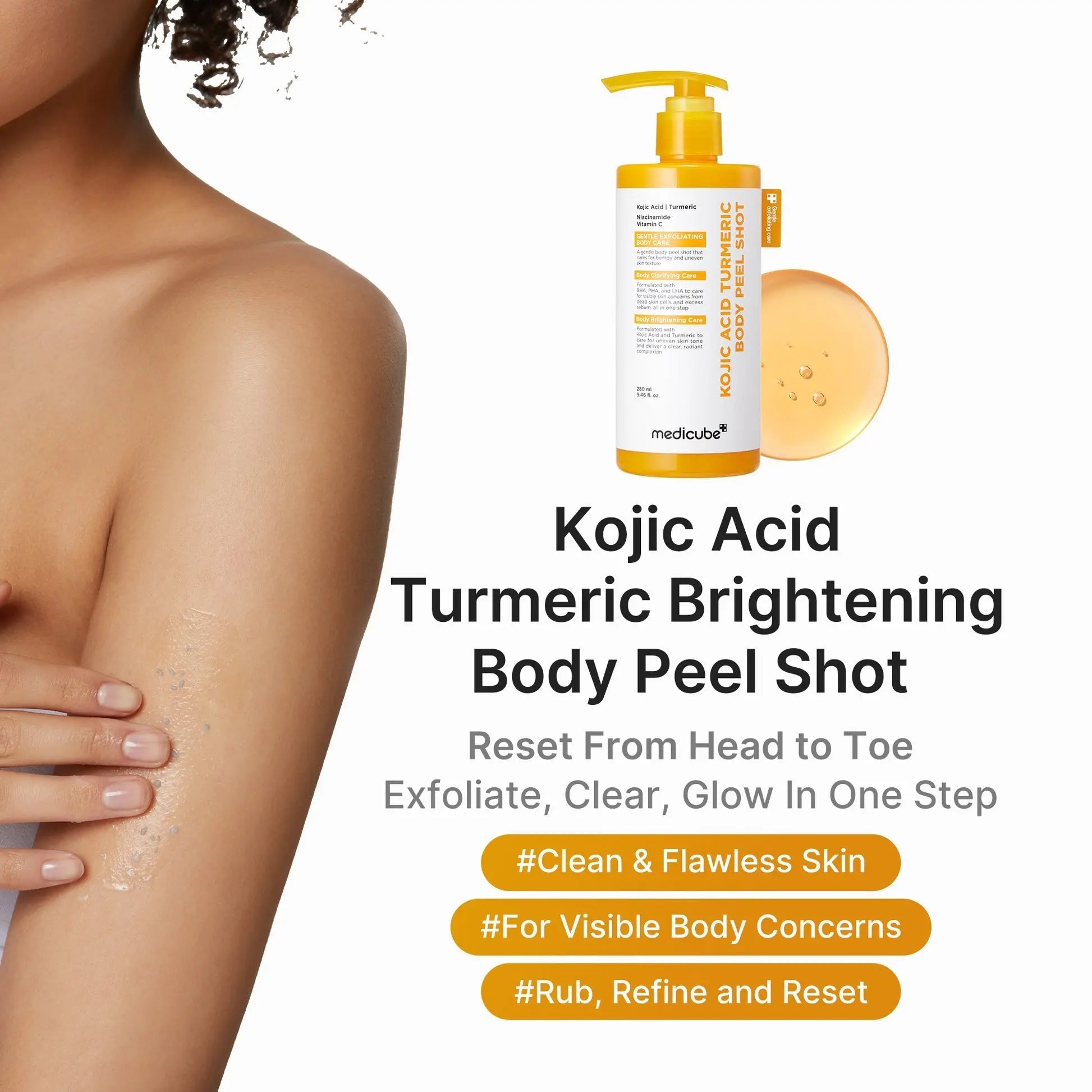 MEDICUBE Kojic Acid Turmeric Triolgy Glow Set - DOKAN