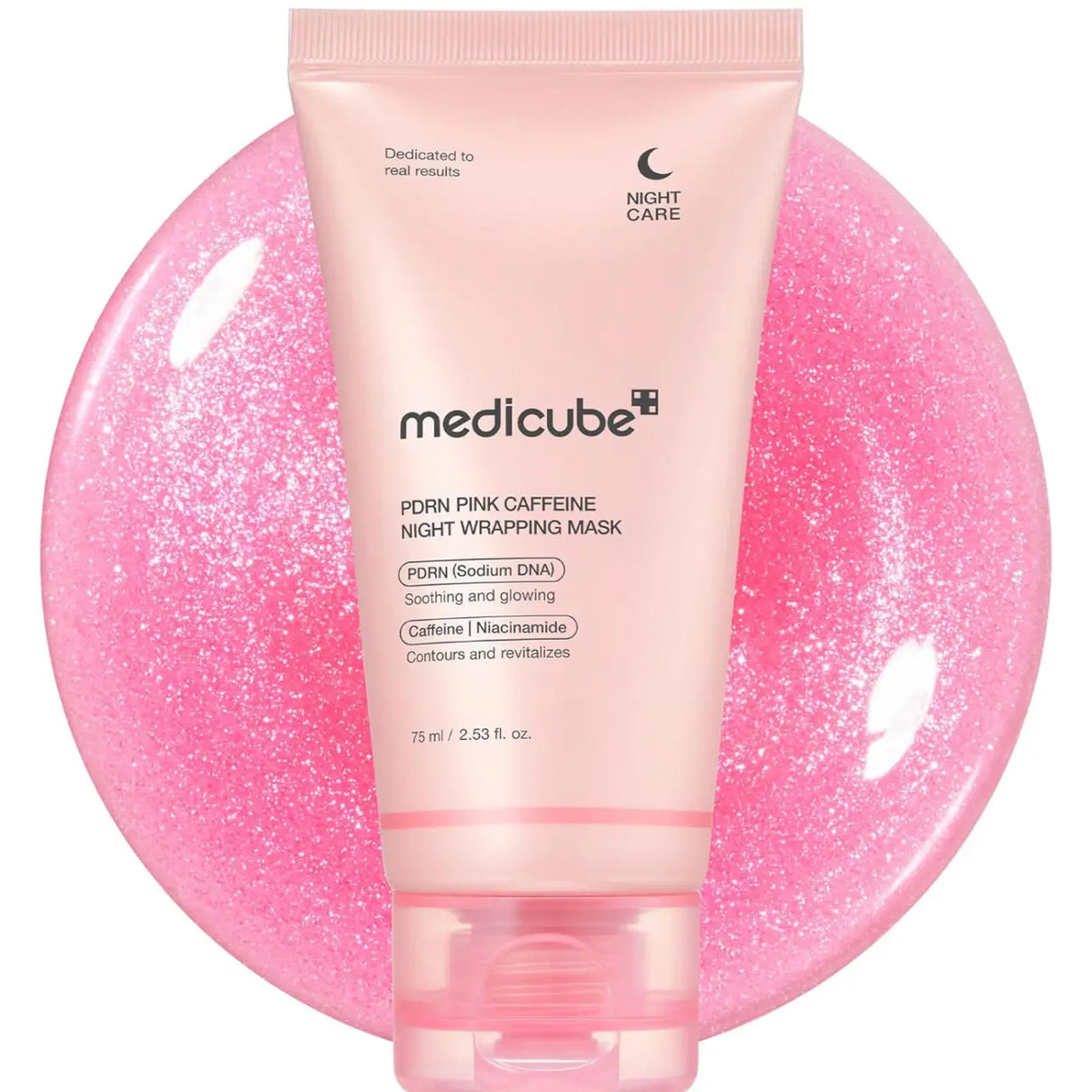 MEDICUBE PDRN Pink Caffeine Night Wrapping Mask 75 ml Medicube JOLIE'S