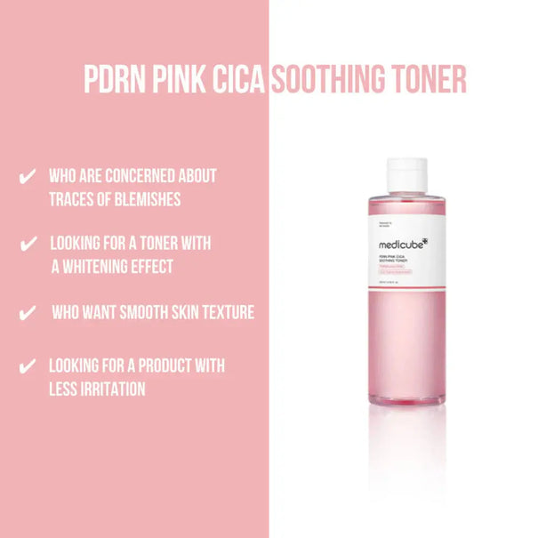 MEDICUBE PDRN Pink Cica Soothing Toner 120 ML Medicube JOLIE'S