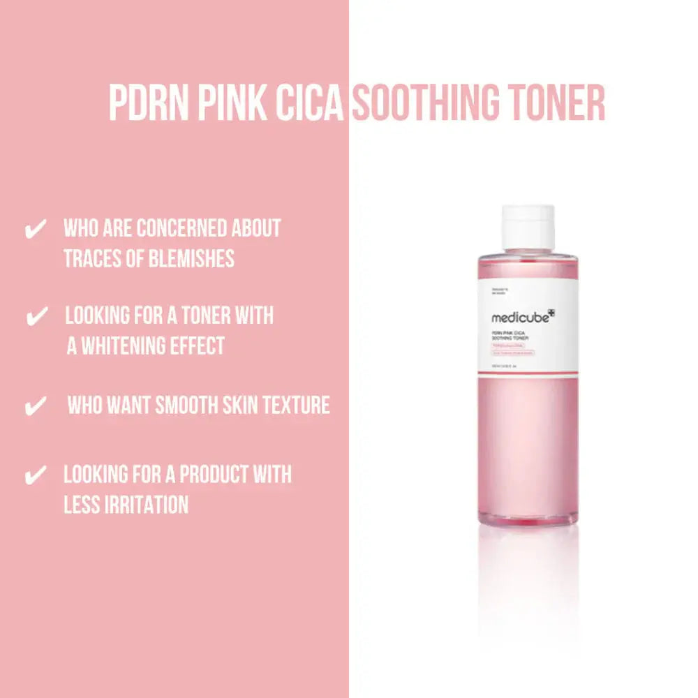 MEDICUBE PDRN Pink Cica Soothing Toner 120 ML Medicube JOLIE'S
