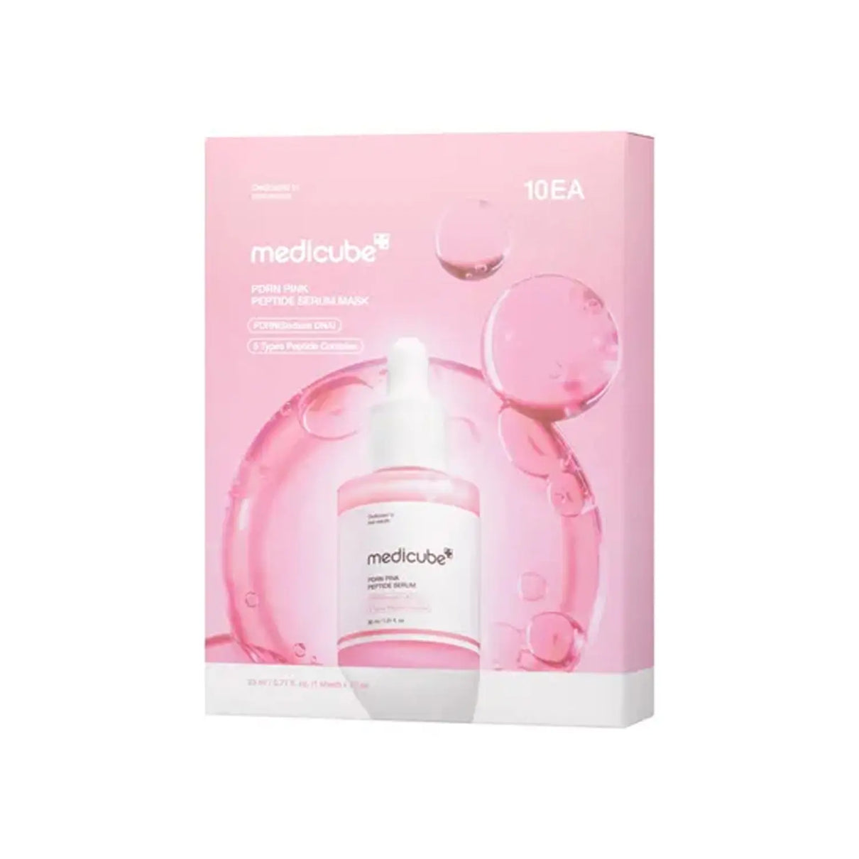 MEDICUBE PDRN Pink Peptide Serum Mask Set 10 Sheets MEDICUBE JOLIE'S