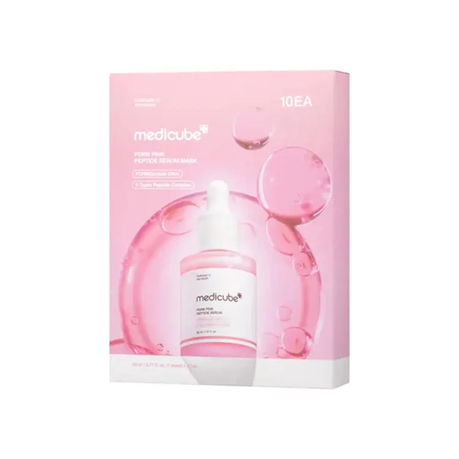 MEDICUBE PDRN Pink Peptide Serum Mask Set 10 Sheets MEDICUBE JOLIE'S