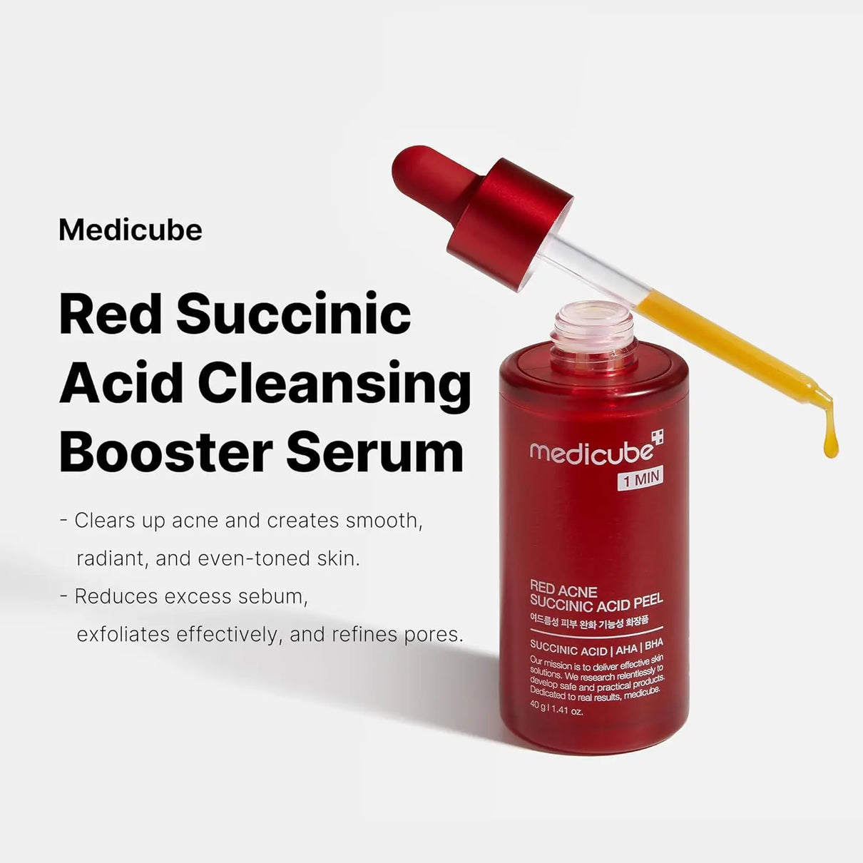 MEDICUBE Red Acne Succinic Acid Peel Serum Medicube JOLIE'S
