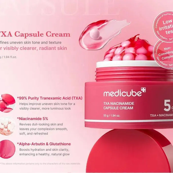 MEDICUBE TXA Niacinamide Capsule Cream 55 gm - JOLIE'S