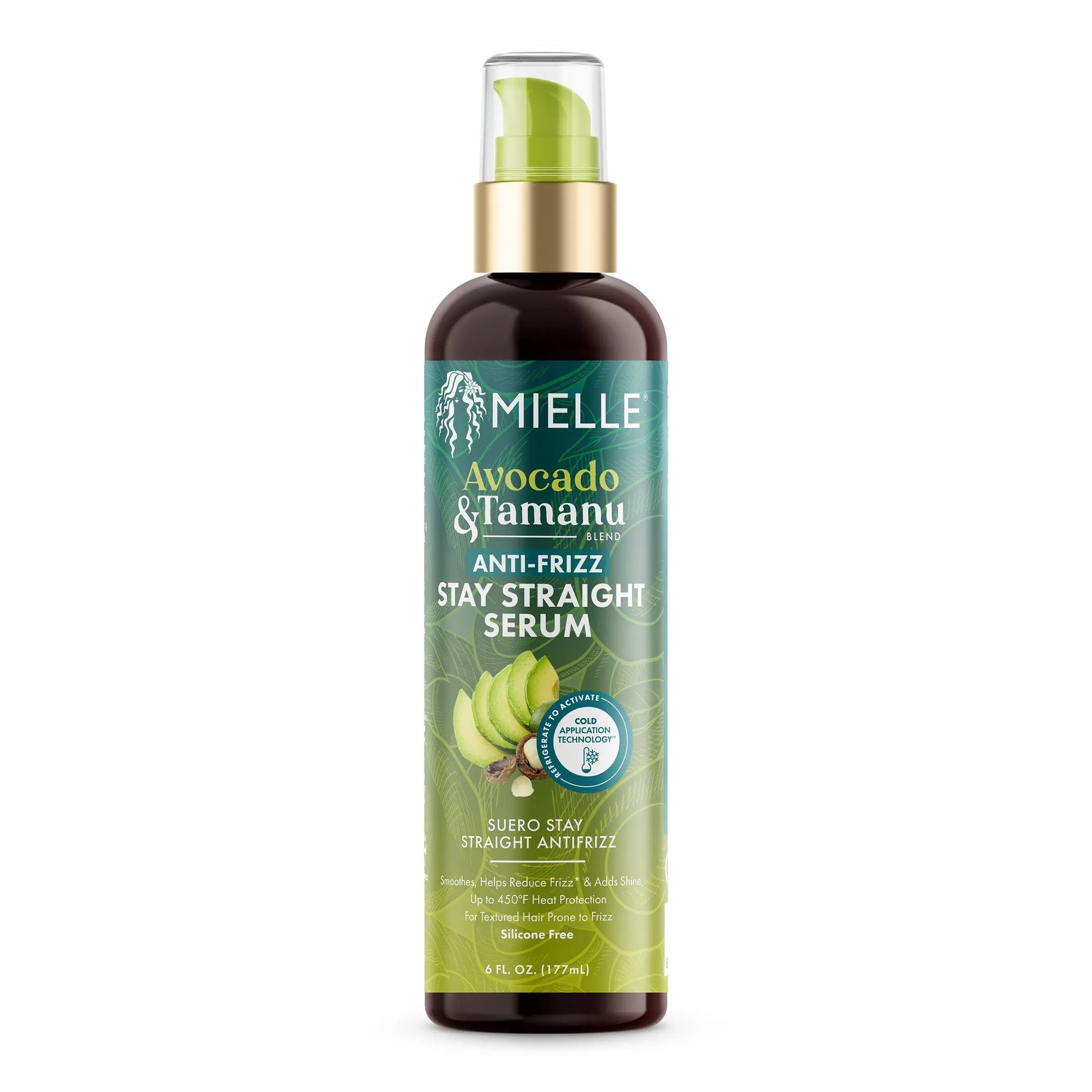 MIELLE Avocado & Tamanu Anti-Frizz Stay Straight Serum 177 ml - JOLIE'S