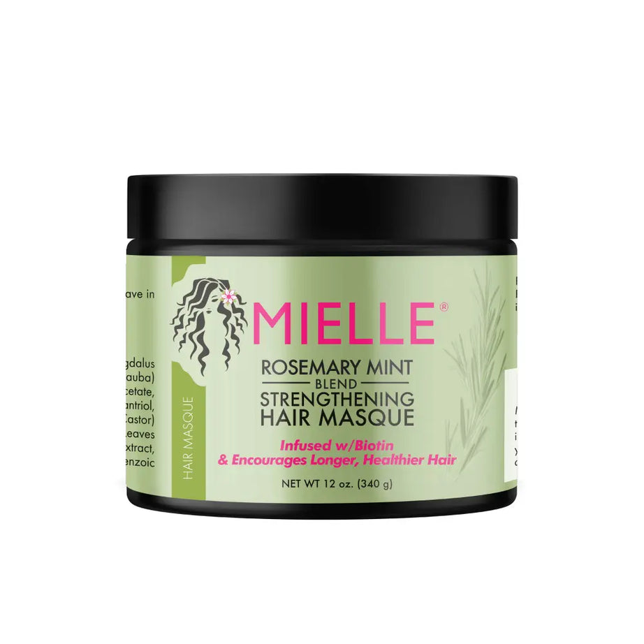 MIELLE Rosemary Mint Strengthening Hair Masque 340 gm - JOLIE'S