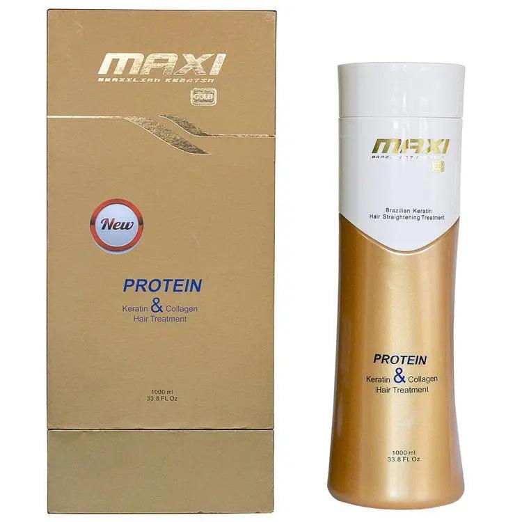 Maxi Gold Brazilian Protein & Keratin Hair Treatment 1000 ML - JOLIE'S UAE