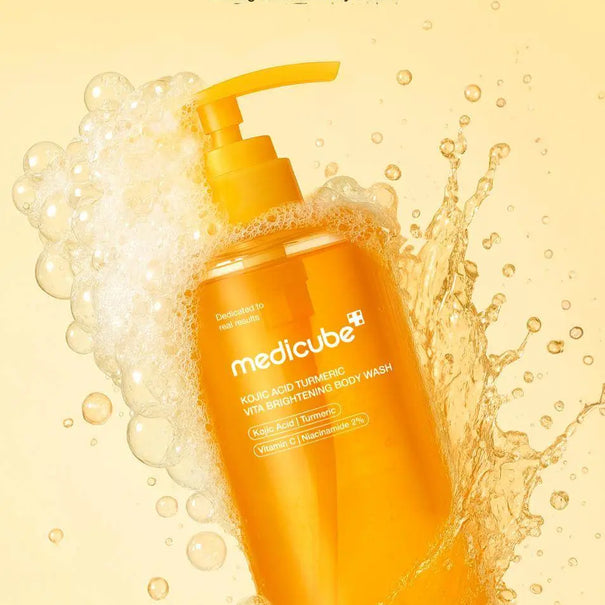 Medicube - Kojic Acid Tumeric Vita Brightening Body Wash 400ml Medicube