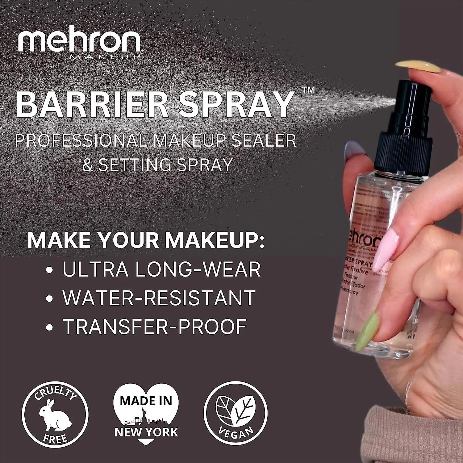 Mehron Makeup Skin Prep Pro Mattifying Skin Toner