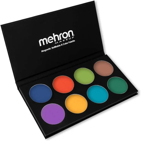 Mehron Intense Pro Pressed Pigments Wind Palette 8 Shades 24 gm - JOLIE'S UAE