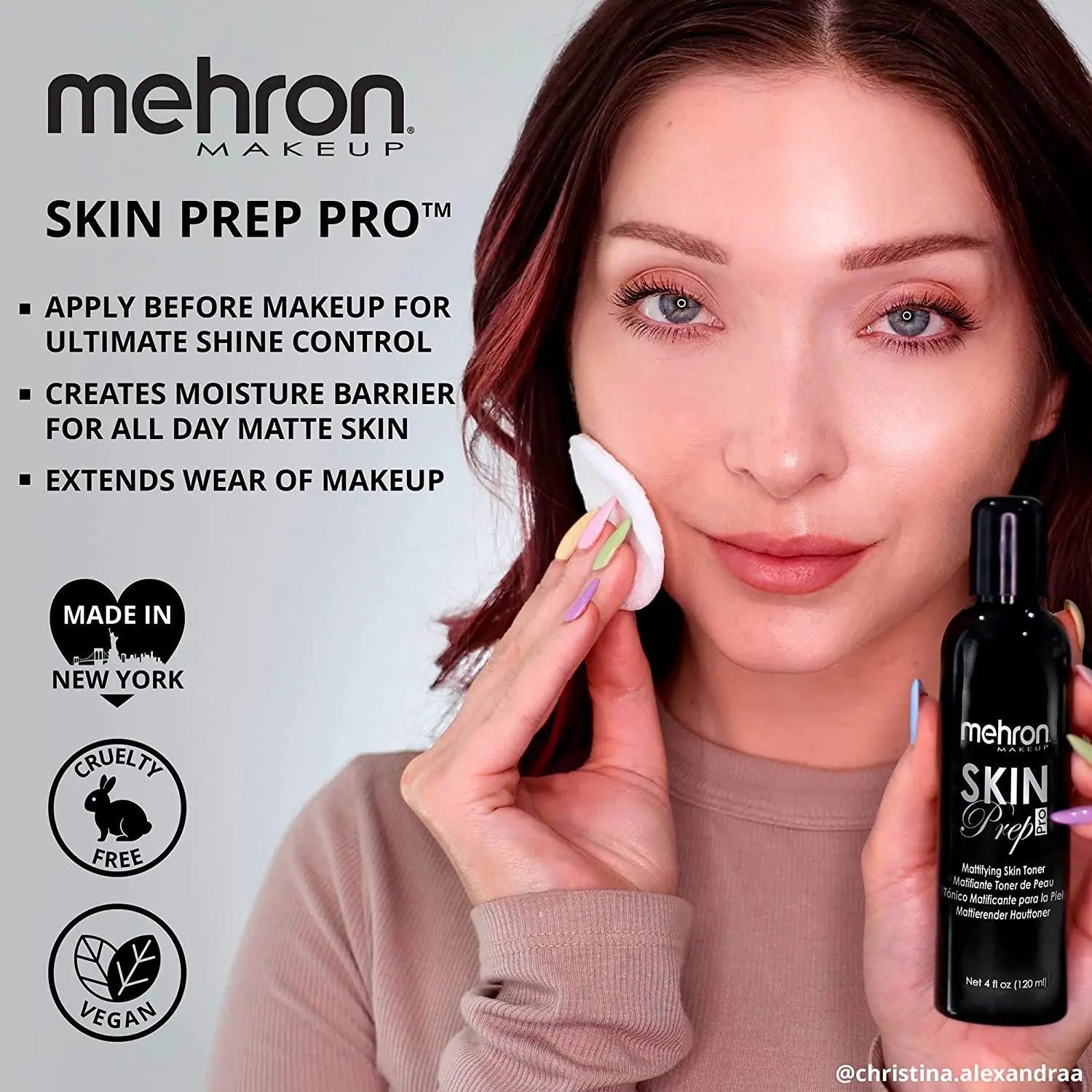 Mehron Velvet Finish Primer Serum