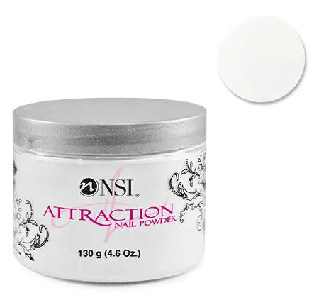 NSI Attraction Acrylic Nail Powder Pure White - JOLIE'S UAE