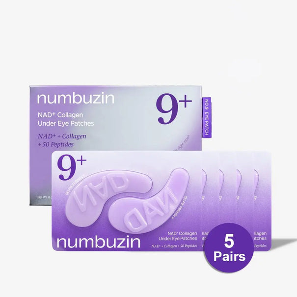 NUMBUZIN No.9 NAD+ Collagen Under Eye Patches (5 Pairs) numbuzin JOLIE'S