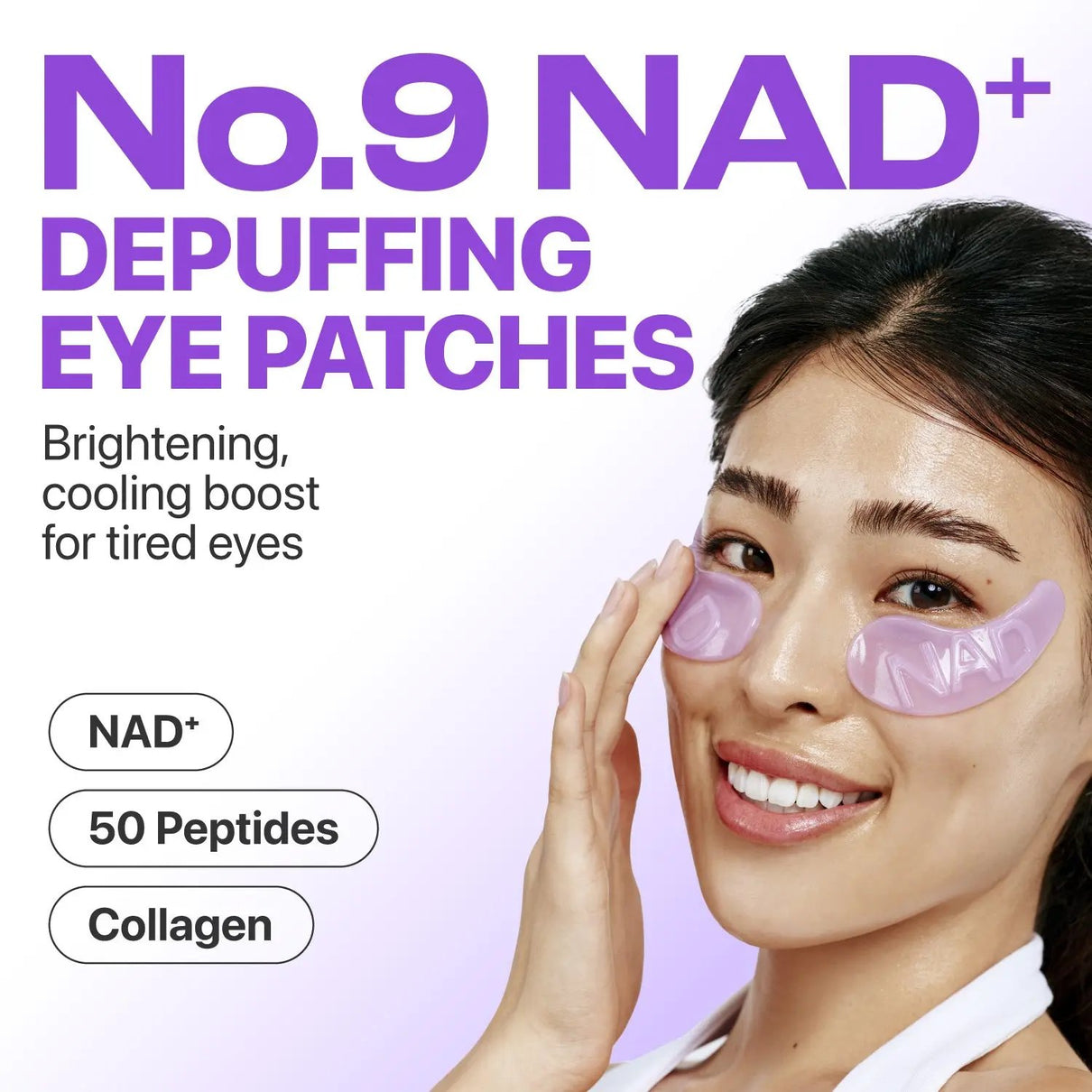 NUMBUZIN No.9 NAD+ Collagen Under Eye Patches (5 Pairs) numbuzin JOLIE'S