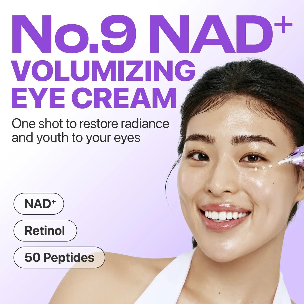NUMBUZIN No.9 NAD+ Retinol Volumetox Eye Cream numbuzin JOLIE'S