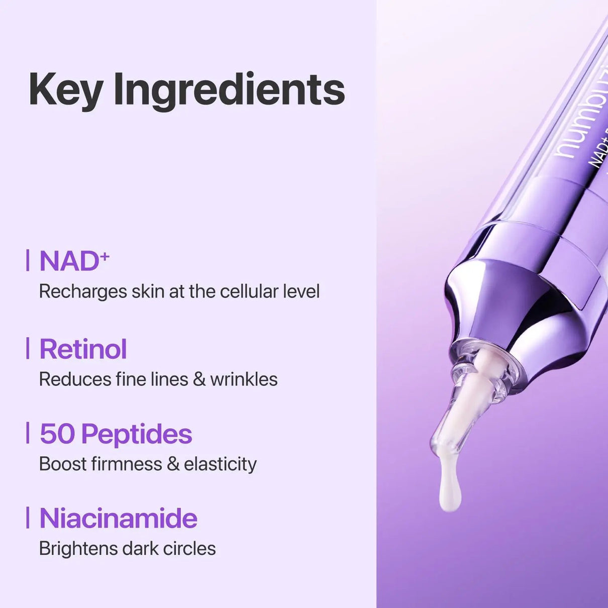 NUMBUZIN No.9 NAD+ Retinol Volumetox Eye Cream numbuzin JOLIE'S