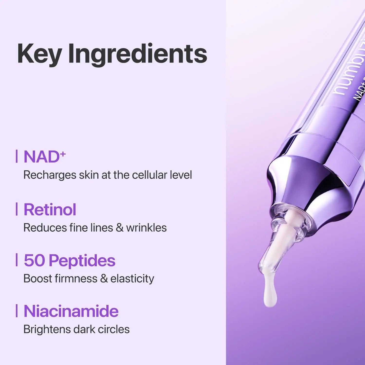 NUMBUZIN No.9 NAD+ Retinol Volumetox Eye Cream numbuzin JOLIE'S