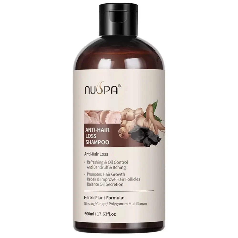 NUSPA Anti Hair Loss Hair Care Set with Herbal Shampoo, Serum & Massage Comb NUSPA JOLIE'S