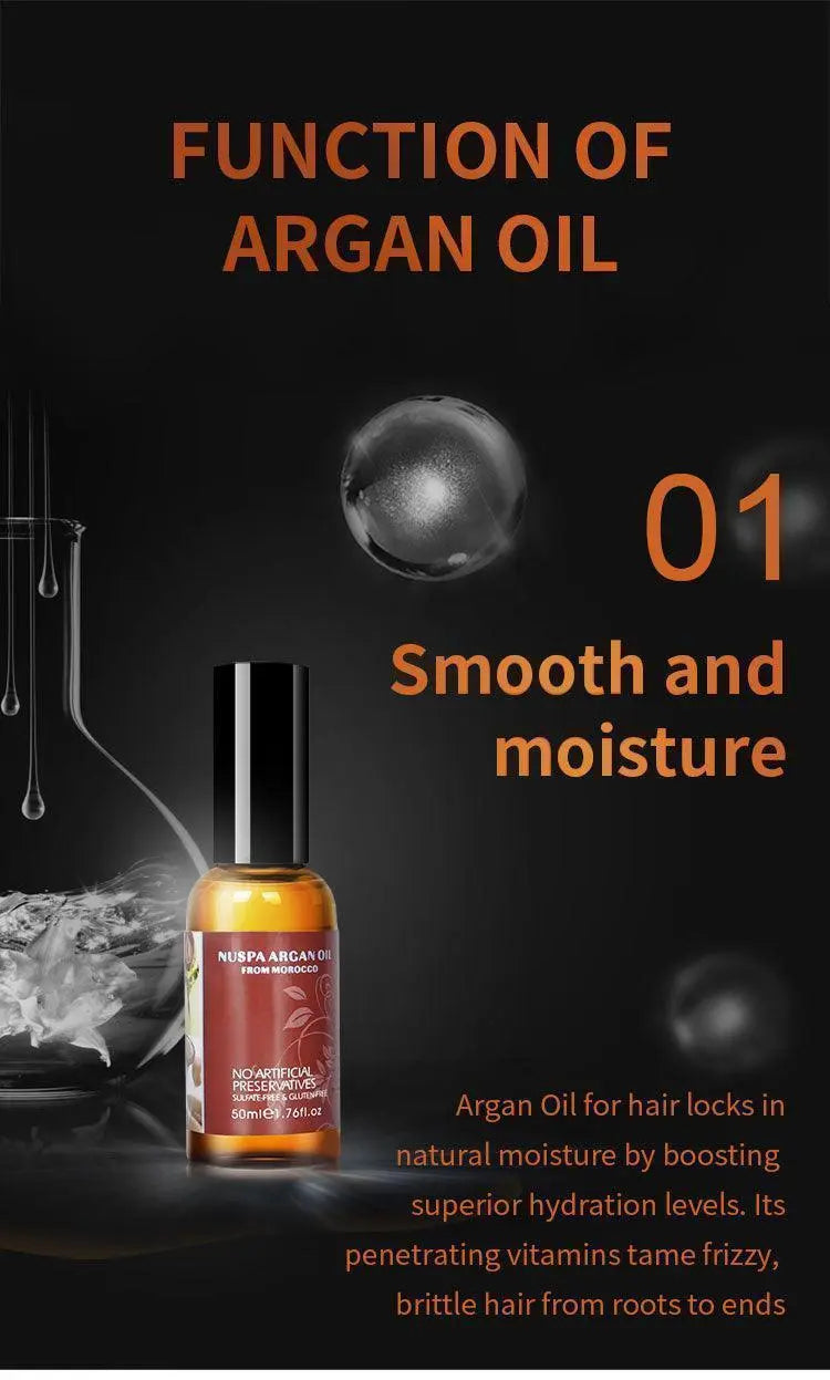 NUSPA Argan Oil Hair Oil Serum Hair Treatment - JOLIE'S UAE