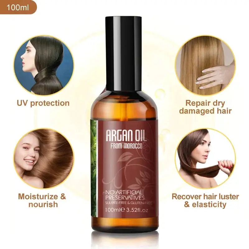 NUSPA Argan Oil Hair Oil Serum Hair Treatment - JOLIE'S UAE