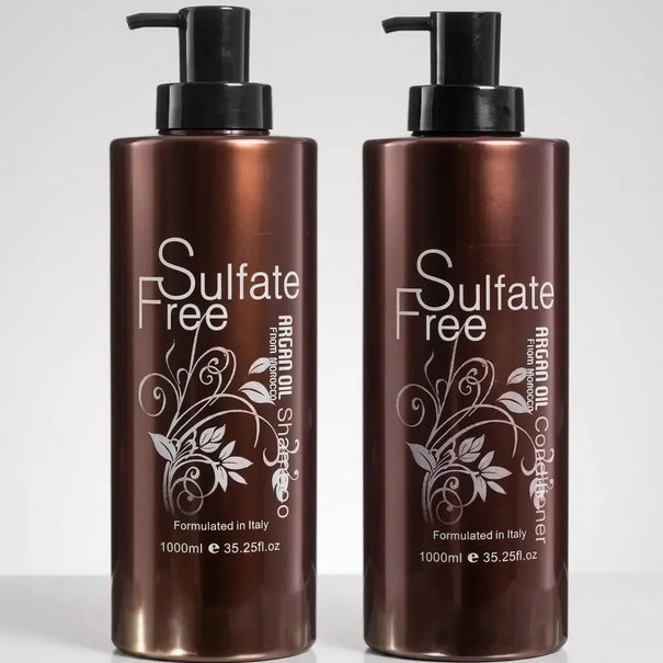 NUSPA Sulfate Free Argan Oil Hair Care Trio