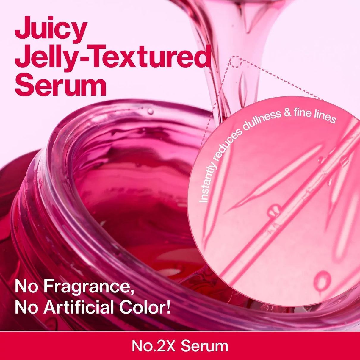 Numbuzin No.2 Rose PDRN Collagen 2X Plumping Serum + Collagen Shot 30ml Glam Secret