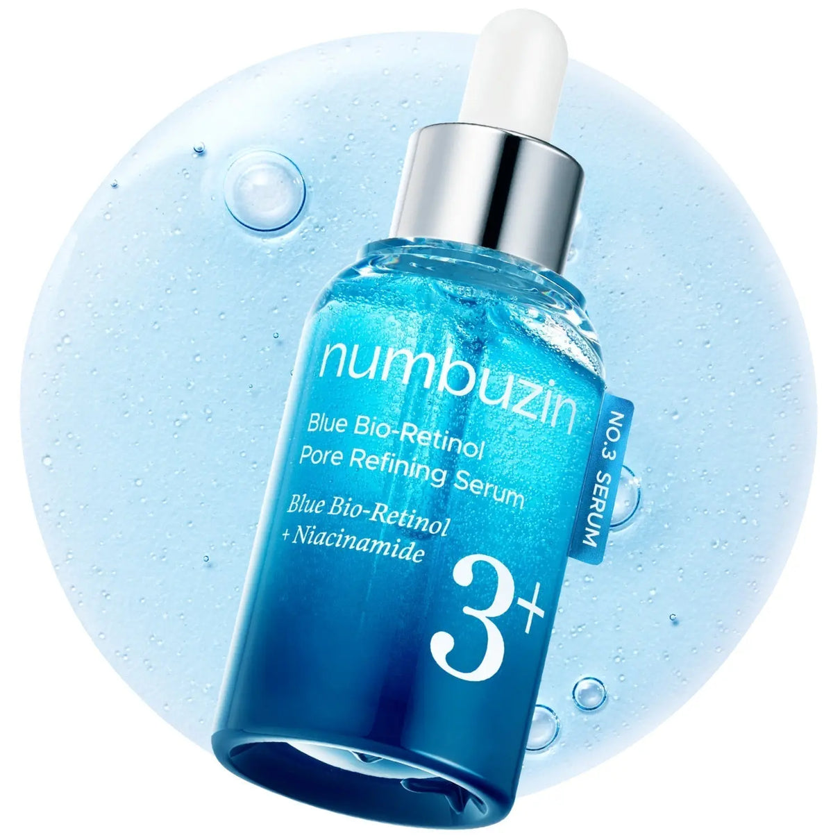 Numbuzin No.3 Blue Bio-Retinol Pore Refining Serum 30ml Numbuzin