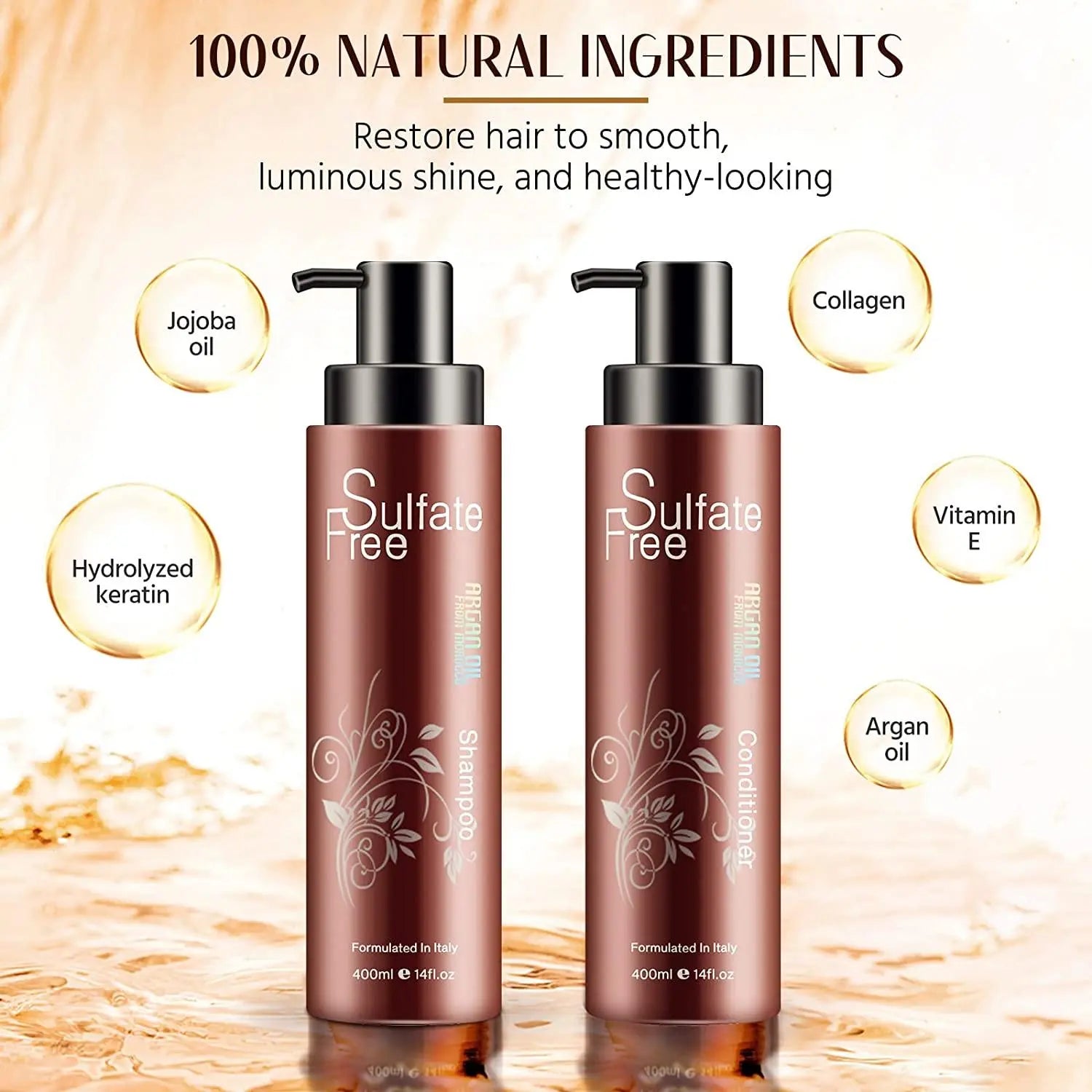 Natural on sale ingredient shampoo