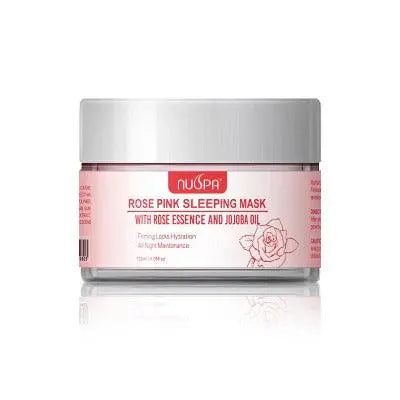 Nuspa Rose Pink Sleeping Mask Cream 120 ML - JOLIE'S UAE