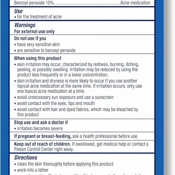 DOKAN PANOXYL Acne Treatment Bar Panoxyl