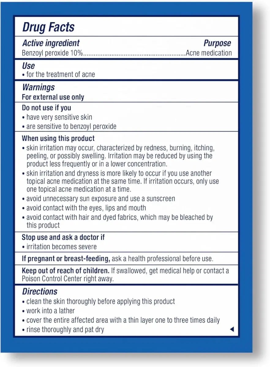 DOKAN PANOXYL Acne Treatment Bar Panoxyl