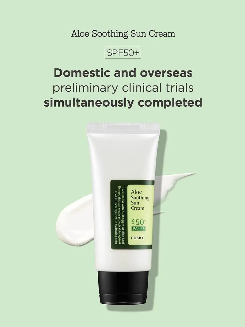 COSRX Aloe Soothing Sun Cream SPF50+/ PA+++ 50 ml - JOLIE'S