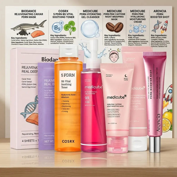 PDRN Complete Skincare Routine Set - JOLIE'S