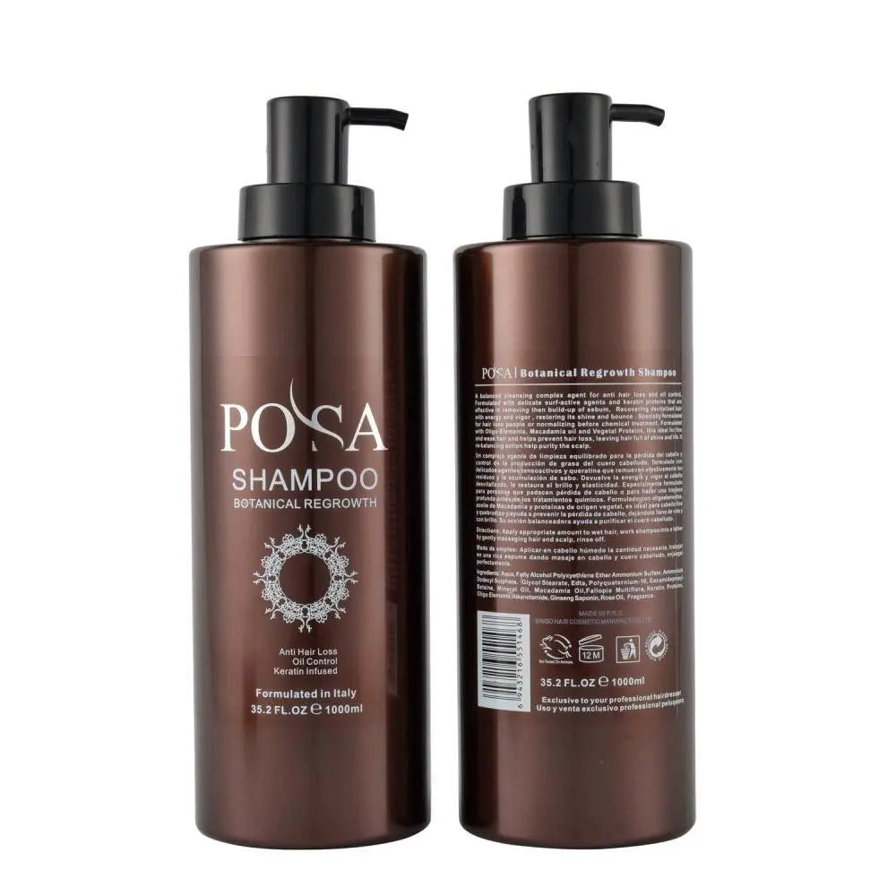 POSA Botanical Hair Regrowth Shampoo 1000 ML - JOLIE'S UAE