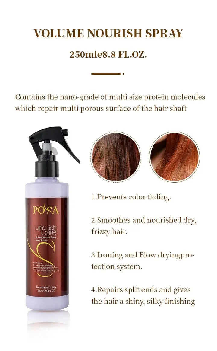 POSA Ultra Rich Care with Heat Protector 250 ML - JOLIE'S UAE