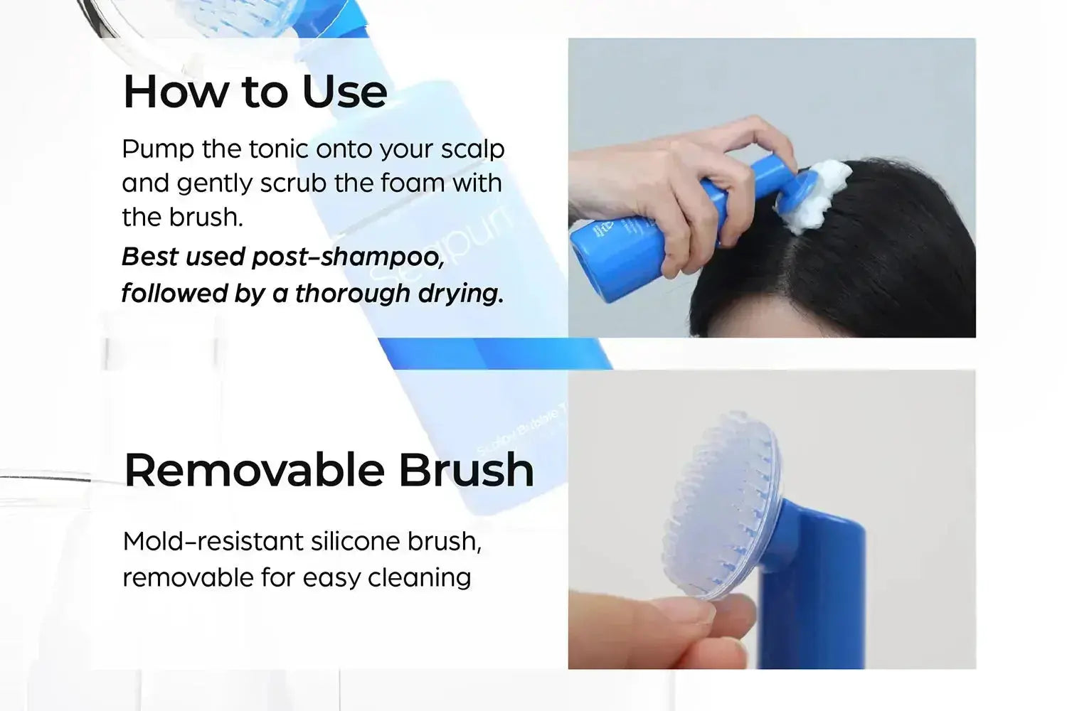 Seapuri Scalpy Bubble Tonic (100ml) Seapuri JOLIE'S