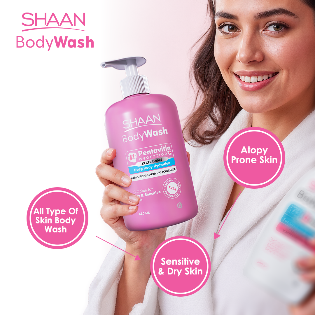 SHAAN Hydrating Body Wash 480 ML - JOLIE'S