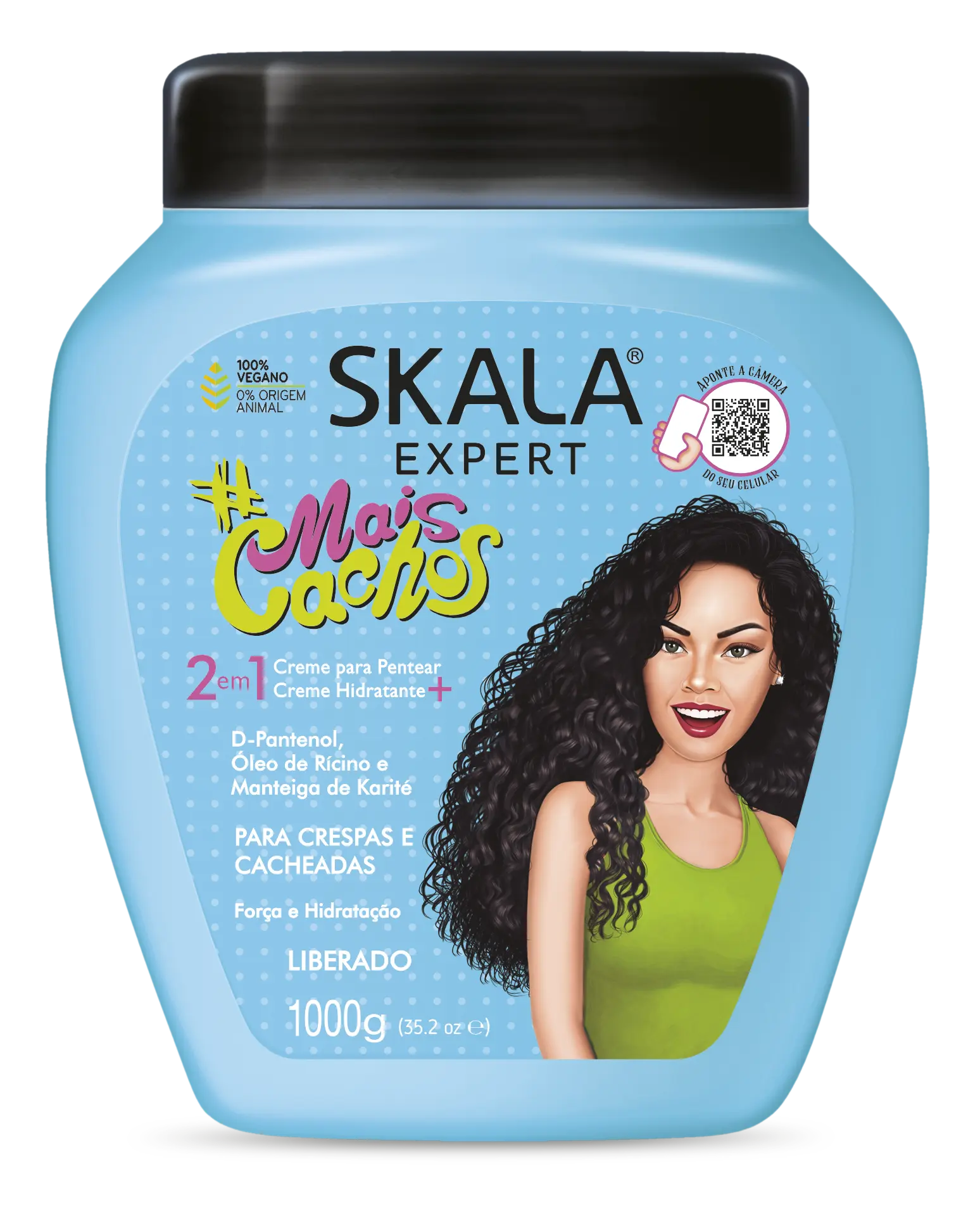 Skala Hair Treatment Cream 2in1 Mais Cachos 1000g SKALA