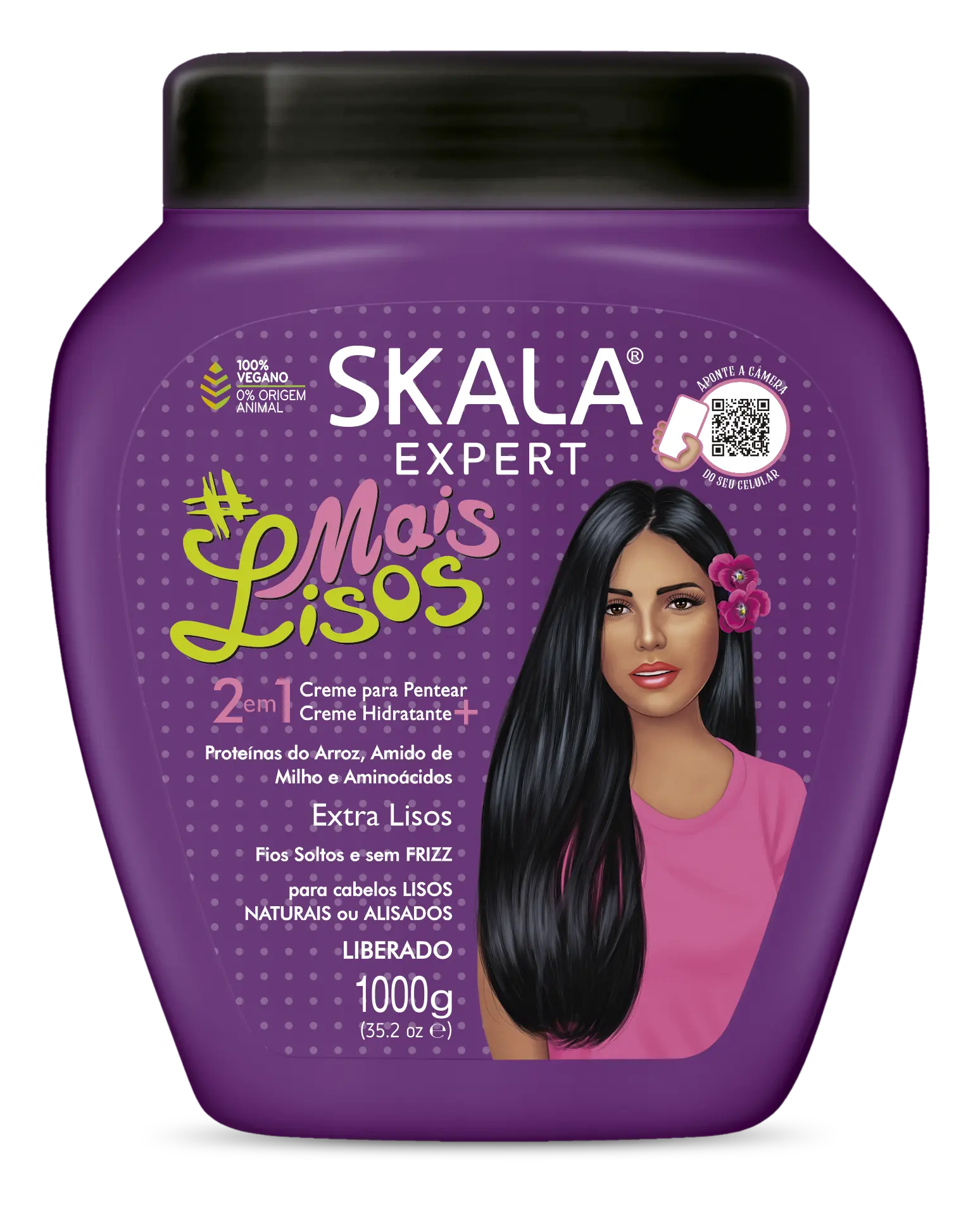 Skala Hair Treatment Cream 2in1 Mais Lisos 1000g SKALA