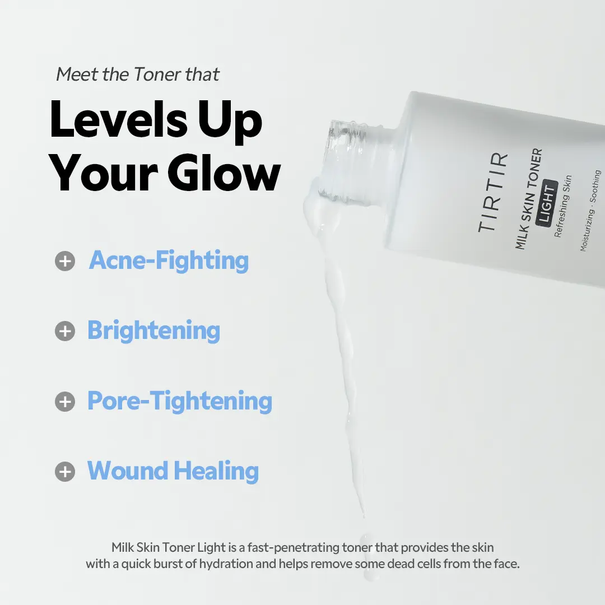 Milk Skin Toner Light TIRTIR Official