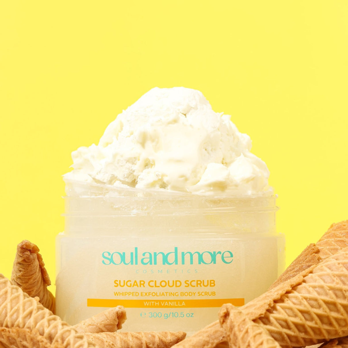 SOUL AND MORE Vanilla Body Scrub - JOLIE'S