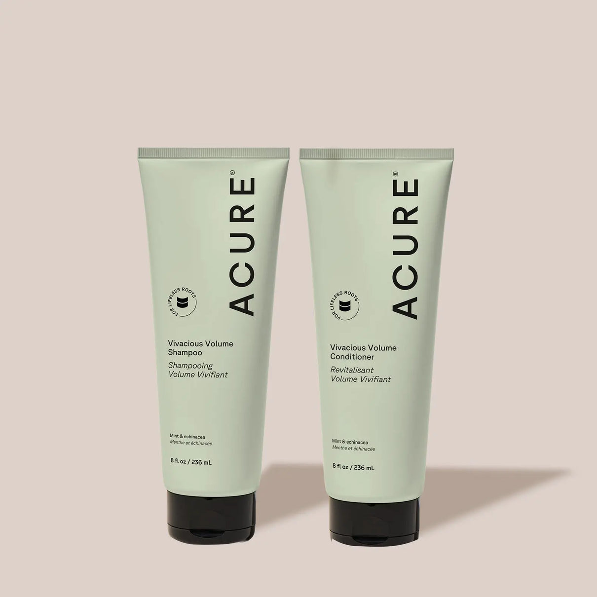 Vivacious Volumizing Shampoo & Conditioner Set Acure JOLIE'S
